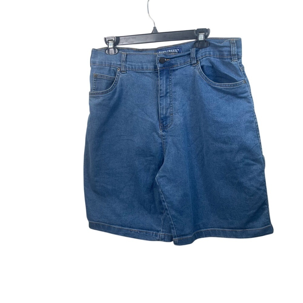 Bass Creek Denim Jean Shorts Menswear Blue Casual Everyday